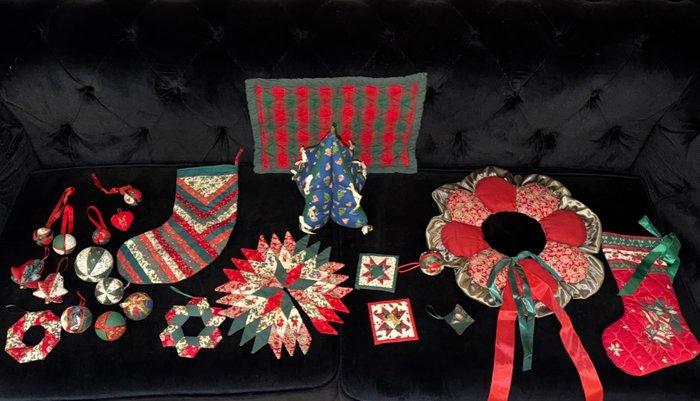 Kerstballen - Textiel, Diversen, Kerst