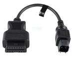 Jaltest Kawasaki 4 Pins OBD - 16 Pins OBD2 Verloopkabel Wate, Verzenden, Nieuw
