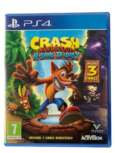 Crash Bandicoot N Sane Trilogy (PS4) (TWEEDEHANDS), Spelcomputers en Games, Games | Sony PlayStation 4, Verzenden