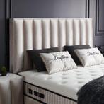 Opberg Boxspring Daytona Beige - 140x200 cm, Verzenden, Nieuw, Beige, Modern