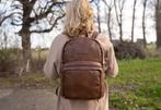 Rugtas van Jack Milles (cognac), Sieraden, Tassen en Uiterlijk, Tassen | Rugtassen, Nieuw