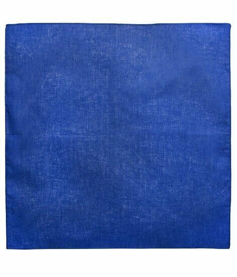 Bandana Zakdoek Basic Blauw, Sieraden, Tassen en Uiterlijk, Uiterlijk | Haarverzorging