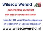de compleetste wilesco stoommachine onderdelen webshop, Ophalen of Verzenden, Nieuw
