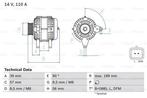Dynamo / Alternator DACIA LOGAN (1.5 dCi,1.6 16V,1.6 16V..., Auto-onderdelen, Motor en Toebehoren, Nieuw, Ophalen of Verzenden