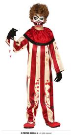 Killer Clown Jumpsuit kind Gestreept, Ophalen of Verzenden, Nieuw