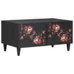 vidaXL Salontafel Multikleur 80 x 50 x 40 cm Massief Mango, Huis en Inrichting, Tafels | Salontafels, Verzenden, Nieuw, 50 tot 100 cm