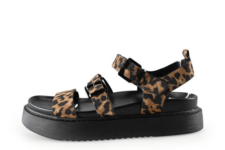 Tamaris Slippers in maat 39 Panter, Kleding | Dames, Schoenen, Overige kleuren, Zo goed als nieuw, Slippers, Verzenden