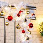 guirlande met LED Verlichting 5m incl kerstballen warm wit, Diversen, Kerst, Verzenden, Nieuw