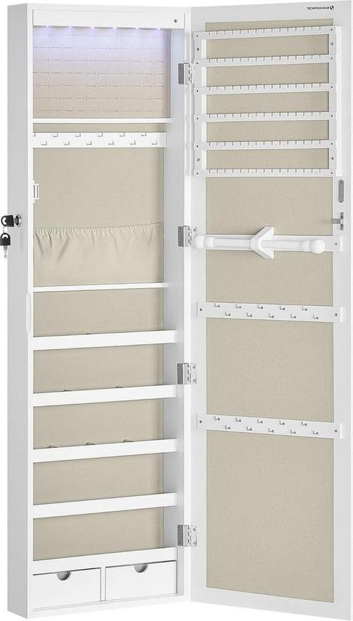 Hoppa! JJC093W01 Hangende sieradenkast van €99 voor €79, Huis en Inrichting, Kasten | Overige, Nieuw, Ophalen of Verzenden