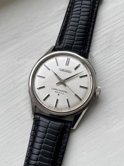 Seiko Lord Marvel – Zeldzame vintage klassieker uit 1968, Sieraden, Tassen en Uiterlijk, Horloges | Heren, Leer, Zo goed als nieuw