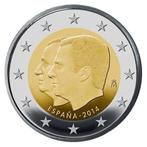 Spanje 2 Euro Troonswisseling 2014, Postzegels en Munten, Munten | Europa | Euromunten, Verzenden