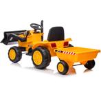 Elektrische kinder tractor met voorlader en trailer - accu, Kinderen en Baby's, Ophalen of Verzenden, Nieuw