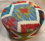 Poef - Kelim poef - handgeweven kelim - (unused) -