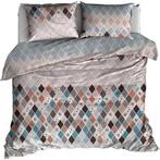 Dekbedovertrek - eenpersoons - 1 persoons - blauw - 140x200