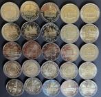 Duitsland. 2 Euro 2009/2018 A, D, F, G, J (25 munten) COM