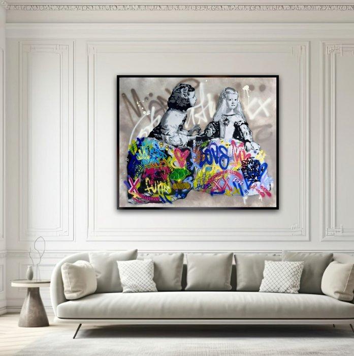 Quiona+ - ‘The Maids of Honor’, Antiek en Kunst, Kunst | Schilderijen | Modern