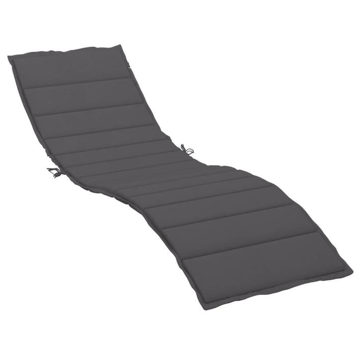 Ligbedkussen Antraciet 200cm - Retourdeal - 40% Korting!, Tuin en Terras, Tuinmeubel-accessoires, Nieuw, Ophalen of Verzenden