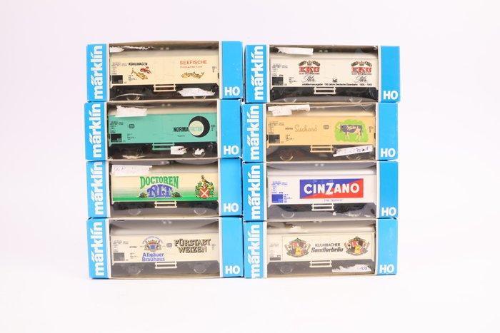 Märklin H0 - 4415 - Modeltrein goederenwagon (8) - Acht, Hobby en Vrije tijd, Modeltreinen | H0