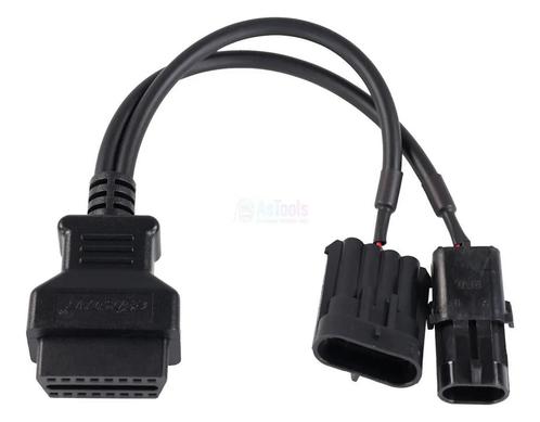 OBDSTAR Mercury 2+4 Pins OBD - 16 Pins OBD2 Verloopkabel Mot, Auto diversen, Autogereedschap, Nieuw, Verzenden