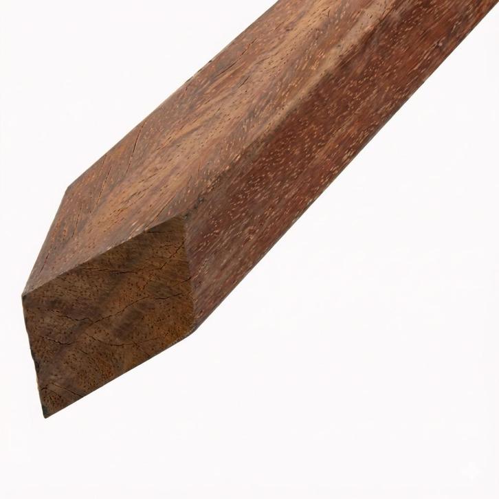 Hardhouten palen voor schutting, tuin, fundering, vlonder, Tuin en Terras, Palen, Balken en Planken, 180 tot 250 cm, Palen, Nieuw