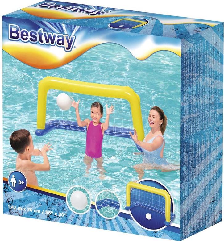 Opblaasbaar Waterpoloset | Bestway - Buitenspeelgoed, Kinderen en Baby's, Speelgoed | Buiten | Opblaasfiguren, Nieuw, Verzenden