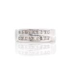 Ring - 18 karaat Witgoud - 0.50ct. tw. Diamant (Natuurlijk), Nieuw