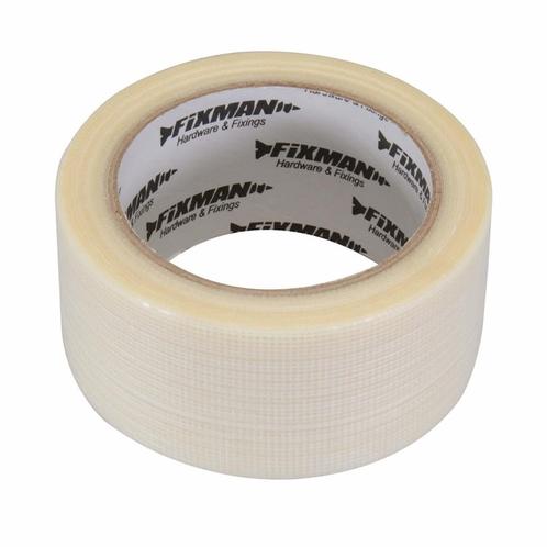 Fixman Heavy-duty duct tape - transparant - 50 mm x 20 me..., Doe-het-zelf en Verbouw, IJzerwaren en Bevestigingsmiddelen, Nieuw