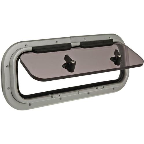 Patrijspoort Aluminium Rechthoekig 429x175mm, Watersport en Boten, Bootonderdelen, Ophalen of Verzenden