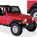 Bushwacker 97-06 Jeep TJ Max Pocket Style Flares 4pc - Black, Ophalen of Verzenden, Nieuw
