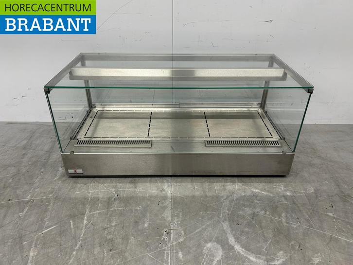 RVS Ubert Warmhoudvitrine Warmtevitrine 106 cm 230V Horeca, Zakelijke goederen, Horeca | Keukenapparatuur, Nieuw in verpakking