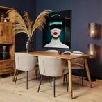 *WOONWINKEL* Starfurn Omaha Eettafel Mangohout 200 Cm, Verzenden, Nieuw
