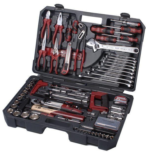 Gereedschapskoffer Kraftwerk 115-delig, Doe-het-zelf en Verbouw, Gereedschap | Handgereedschap, Nieuw, Verzenden