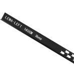 REA Douchestrip - Links - 140 cm - Mat zwart - Aanpasbaar..., Doe-het-zelf en Verbouw, Sanitair, Ophalen of Verzenden, Nieuw