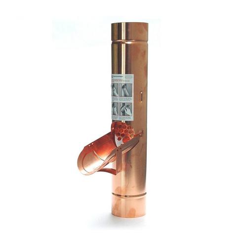koperen regentonklep 100mm, Doe-het-zelf en Verbouw, Buizen en Afvoer, Ophalen of Verzenden