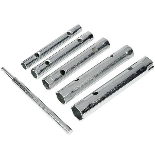 Benson Pijpsleutel set - Verzinkt staal - 8 t/m 17 mm - 5..., Doe-het-zelf en Verbouw, Gereedschap | Handgereedschap, Nieuw, Ophalen of Verzenden