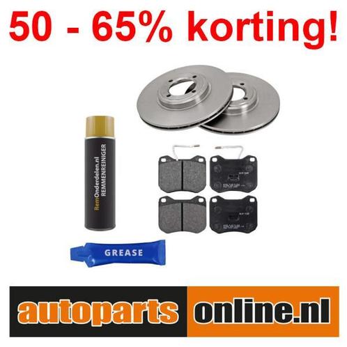 Remschijven + Remblokken Peugeot 505 voorzijde, Auto-onderdelen, Besturing, Nieuw, Peugeot, Verzenden