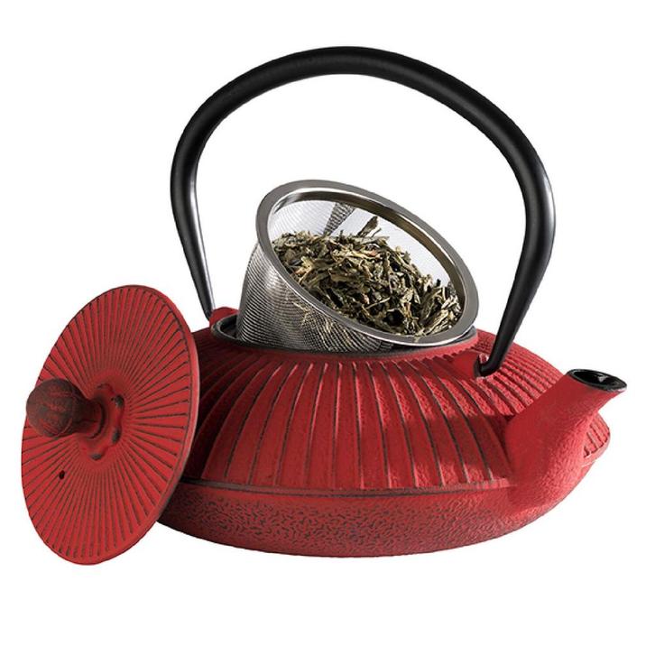 GGM Gastro | Theepot - ASIA - 0,8 liter - Gietijzer - incl., Huis en Inrichting, Keuken | Keukenbenodigdheden, Nieuw, Verzenden