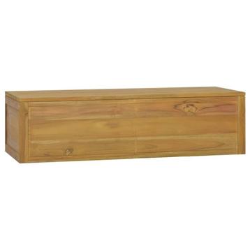 Badkamerkast Teakhout 110cm - Retourdeal - 35% Korting! beschikbaar voor biedingen
