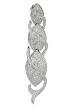 Hanger - 18 karaat Witgoud - 3.00ct. tw. Diamant