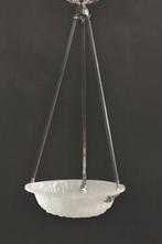 Degué - Lamp - Art Deco Franse kroonluchter, gesigneerd, Antiek en Kunst