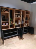 Nolte Showroom Wandkast – Plus Zwart / Wildeiken Rustiek, Nieuw, Zwart