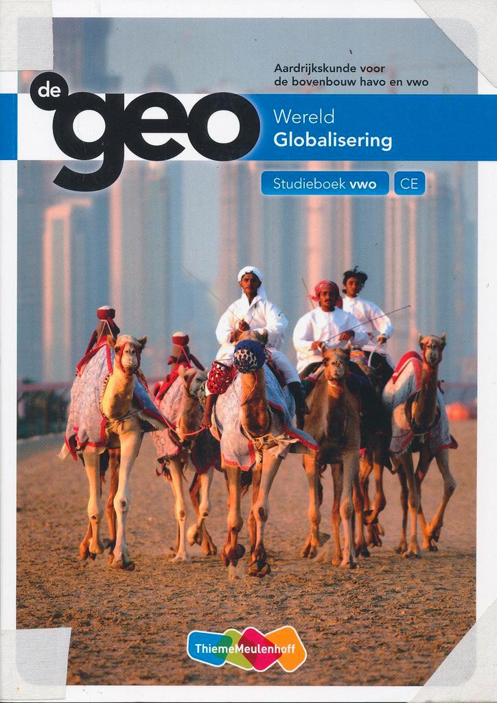 de Geo Wereld Studieboek VWO, Boeken, Schoolboeken, Nieuw, Verzenden