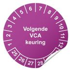 Keuringssticker Volgende VCA keuring, Verzenden, Nieuw