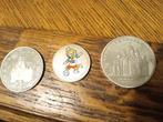 Rusland. Lot of 3 coins: 3, 5, 25 Roubles 1989/2018 (Zonder