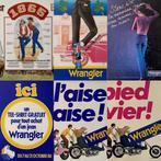 Wrangler - Lot de 6 affiches publicitaires originales, Antiek en Kunst
