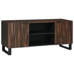 vidaXL TV-kast Bruin 105 x 33 x 46 cm massief mangohout, Huis en Inrichting, Minder dan 50 cm, Verzenden, Nieuw, Minder dan 100 cm
