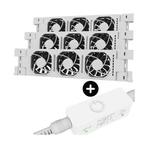 Heatfan 3 - Trio set - inclusief smartcontroller + voeding, Verzenden, Nieuw