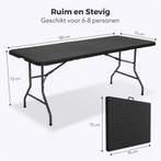 2dekans | LifeGoods Inklapbare Tafel - 180 cm - Campingtafel, Ophalen of Verzenden, Zo goed als nieuw