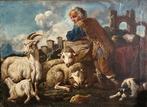 Philipp Peter Ross (1655 -1706). Ambito - Pastore con