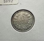 Nederland. Wilhelmina (1890-1948). 25 cent 1892  (Zonder, Postzegels en Munten, Munten | Nederland
